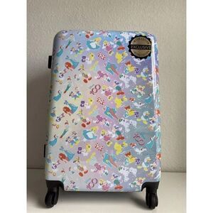 Bioworld Disney 100 Years Classic Characters 24” Upright Spinner Suitcase NEW